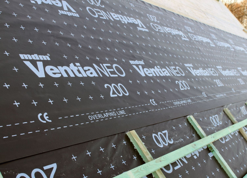 Prawidłowo ułożona folia FWK