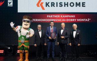 KRISHOME otrzymało wyróżnienie za aktywne zaangażowanie i wsparcie promocji prawidłowego montażu wyrobów stolarki budowalnej