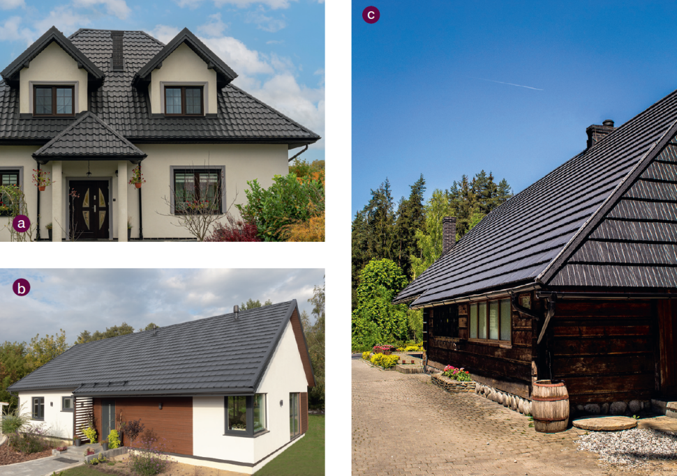 Blachodachówka w trzech odsłonach