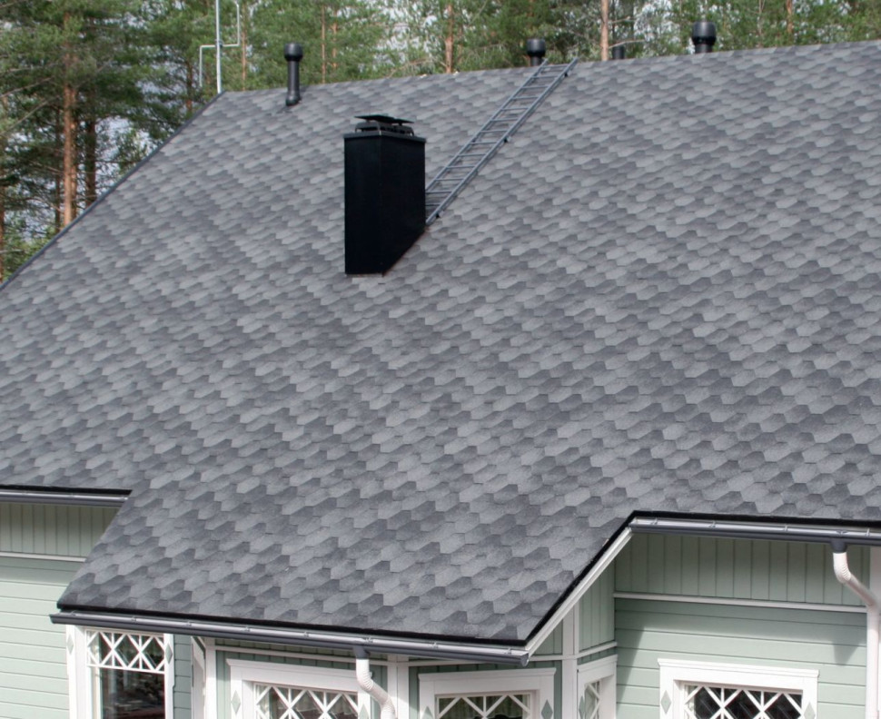 Gonty bitumiczne na dachu