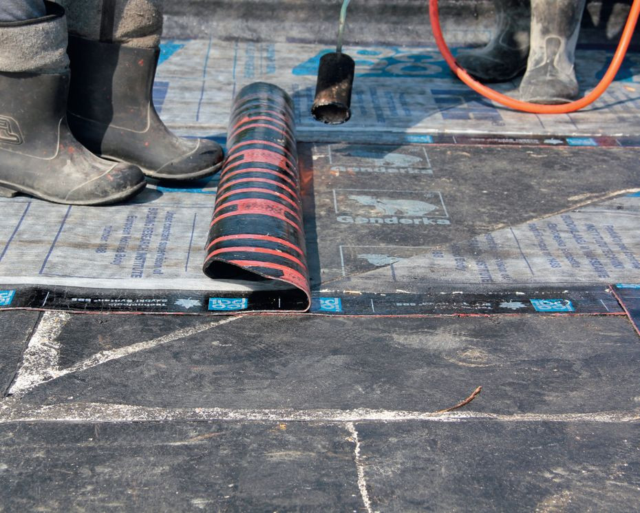 Zgrzewanie papy podkładowej