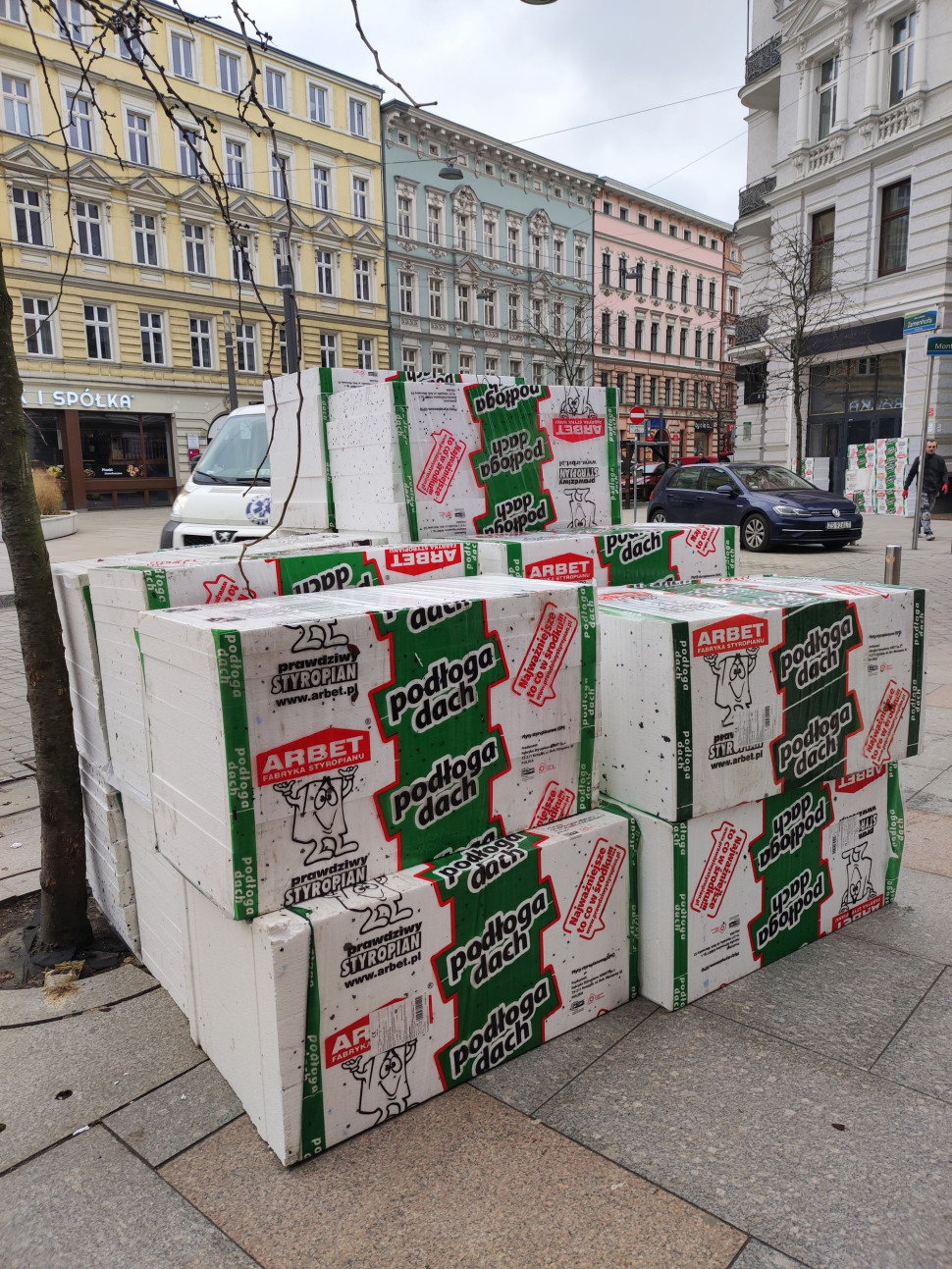 Płyty styropianowe PODŁOGA/DACH