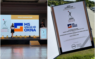 MS więcej niż OKNA "Budowlaną Marką Roku 2024"!