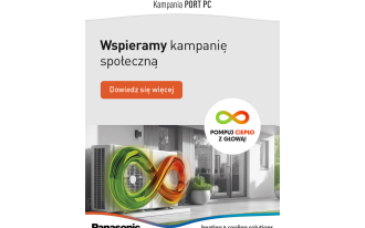 Firma Panasonic wspiera kampanię społeczną "Pompuj ciepło z głową"