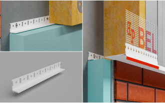 Bella Plast - akcesoria: listwa początkowa BP27 do montażu płyt izolacji termicznej w ETICS