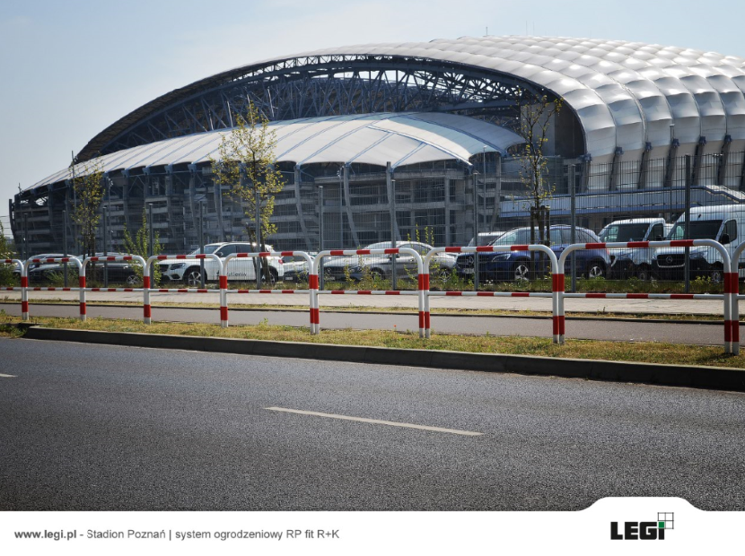 Stadion Poznań, system ogrodzeniowy RP fit R+K