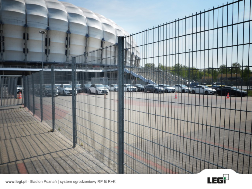 Stadion Poznań, system ogrodzeniowy RP fit R+K