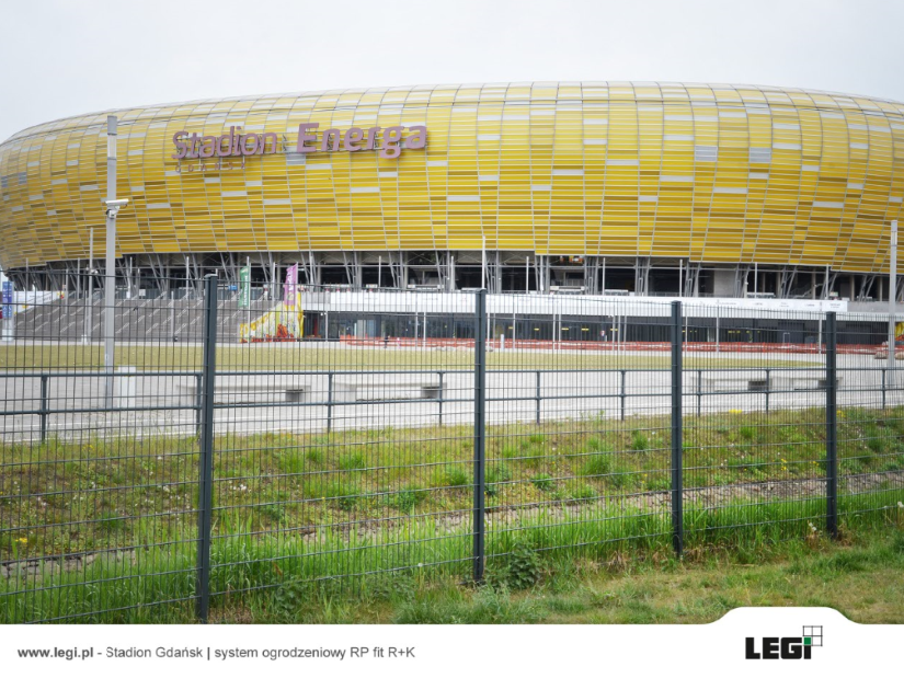 Stadion Gdańsk, system ogrodzeniowy RP fit R+K