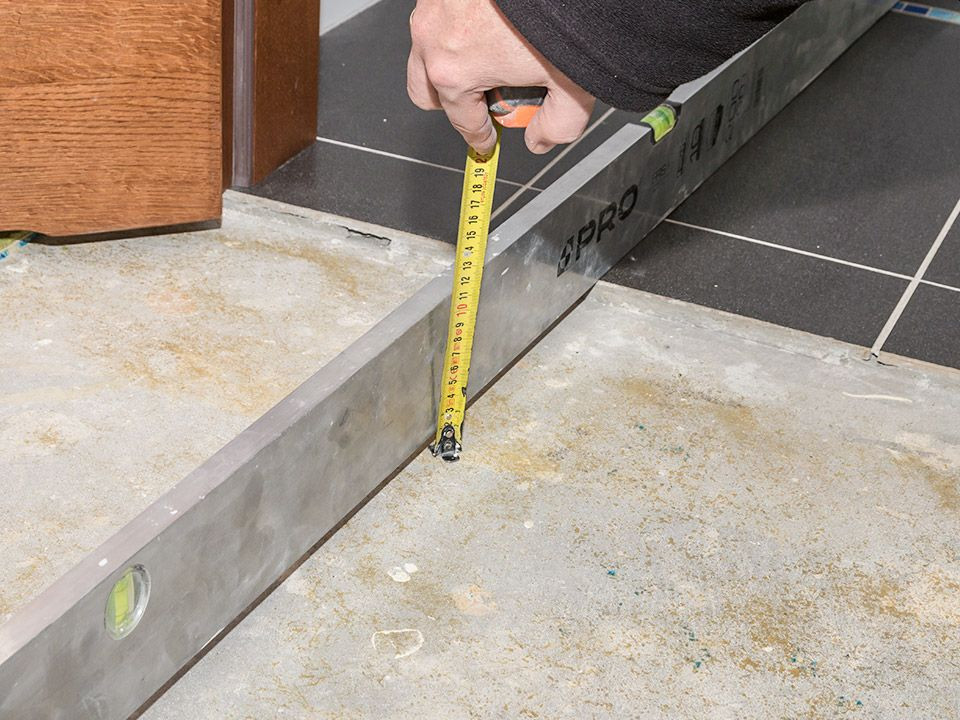 Określ, jakiej grubości wylewka jest Ci potrzebna