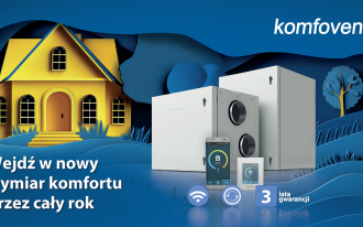 Maksymalny komfort na co dzień w Twoim domu. Poznaj Komfovent Domekt z obrotowym wymiennikiem ciepła II generacji