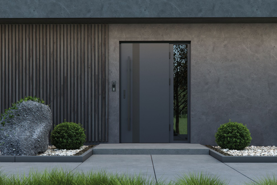 Drzwi zewnętrzne PORTA THERMO dopasujesz do każdej elewacji