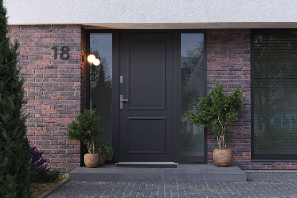 Drzwi zewnętrzne PORTA THERMO dopasujesz do każdej elewacji