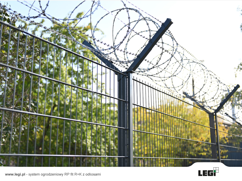 System ogrodzeniowy RP fit R+K z odkosami