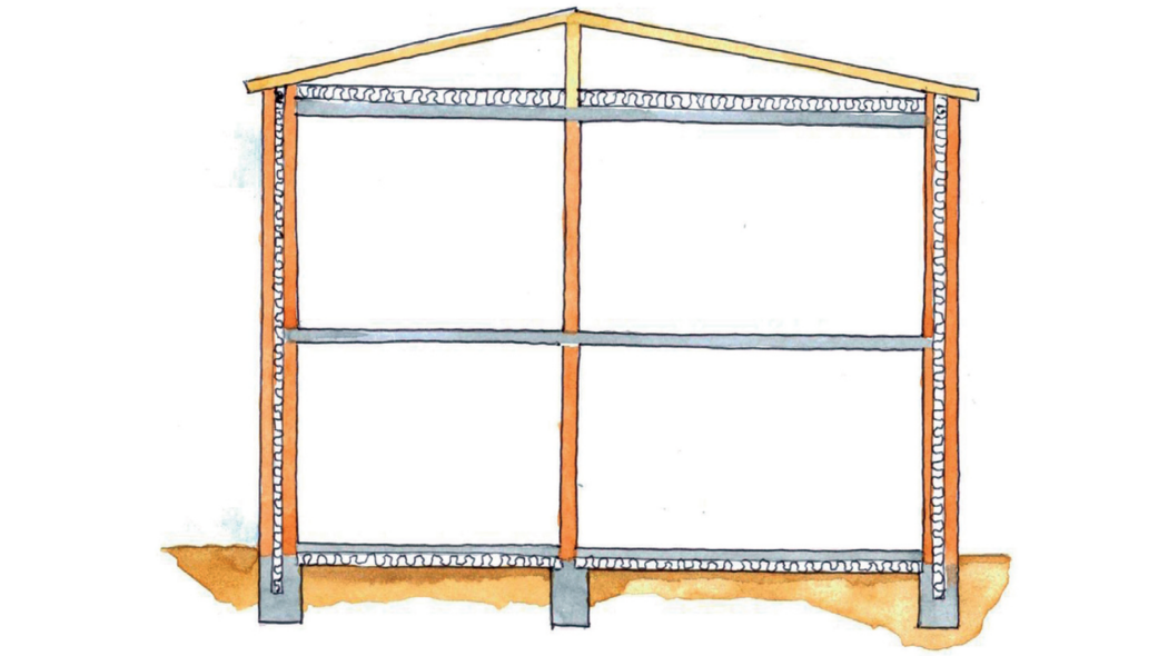 Jaka szerokość ław fundamentowych pod ściany wewnętrzne?