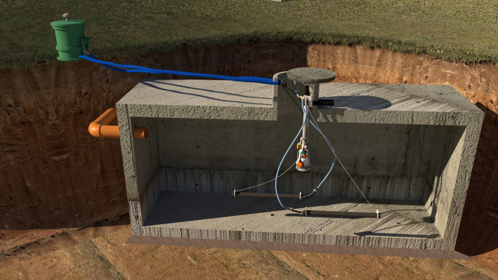 Dzięki systemowi HABA RETROFIT przerobisz szambo na w pełni funkcjonalną oczyszczalnię biologiczną Bio Easy Flow.