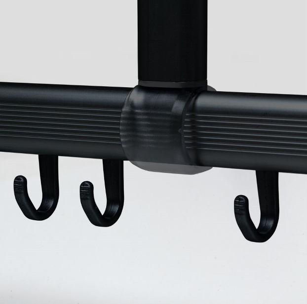 Specjalna powłoka sprawia, że drążek prysznicowy Easy Roll jest odporny na uszkodzenia.