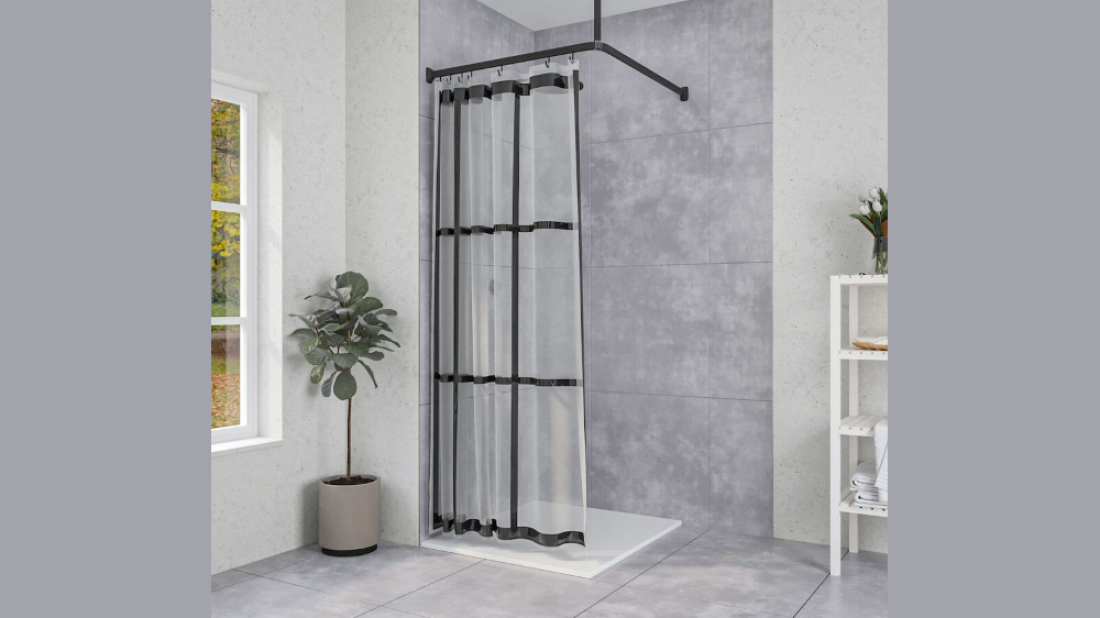 Stylowe i praktyczne rozwiązania do łazienki: Drążek prysznicowy Easy Roll od Sealskin