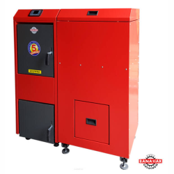 Kocioł z podajnikiem BIOVERT o mocy 21 kW - 5 Klasa