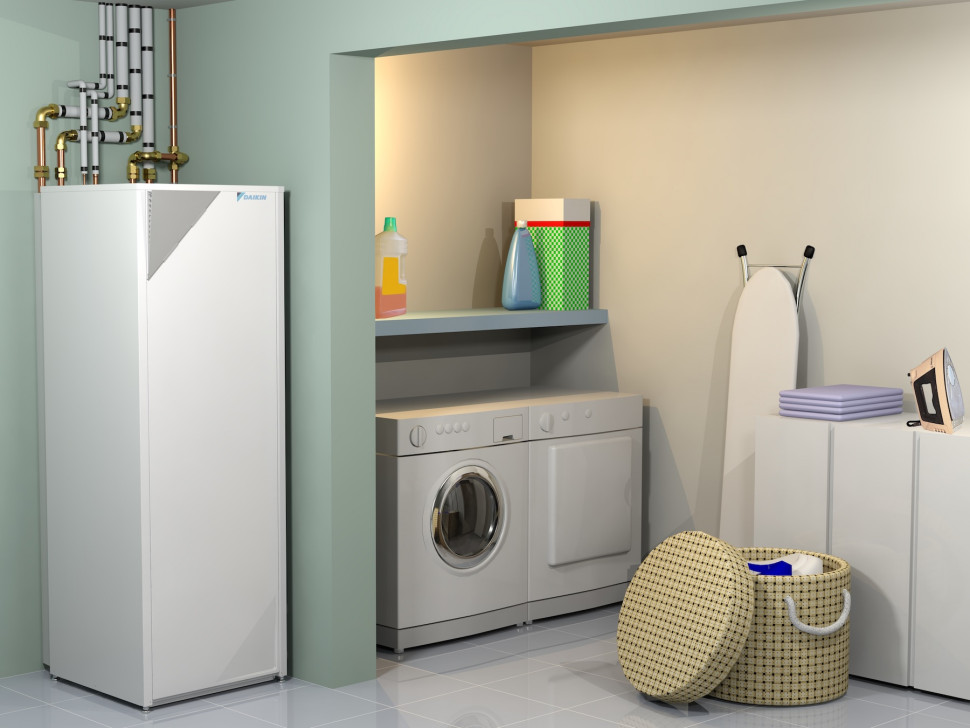 pompa ciepła zintegrowana z zasobnikiem wody