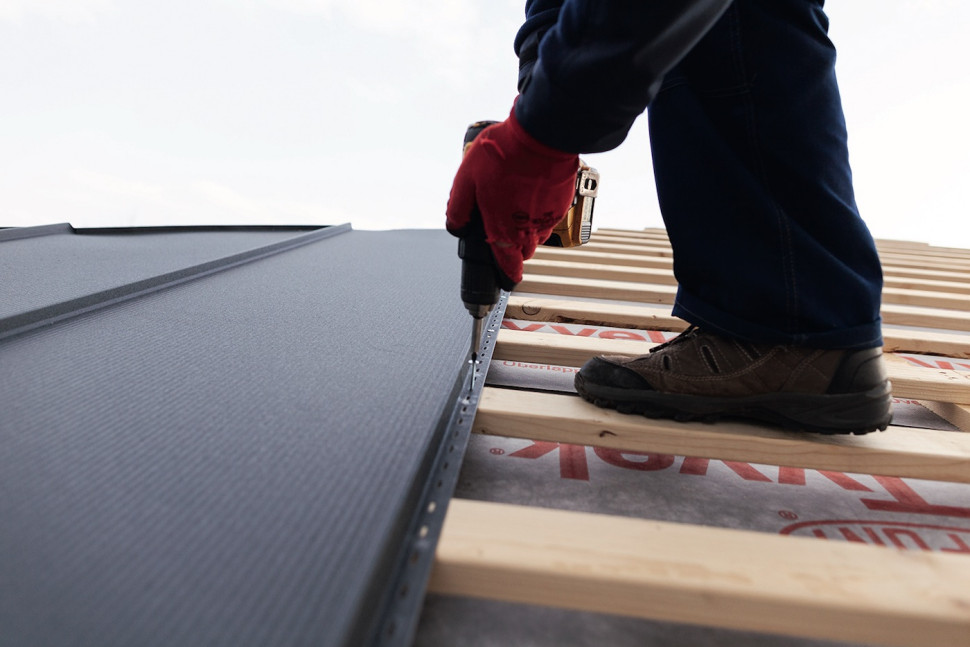 lekkie pokrycie dachowe z blachy płaskiej