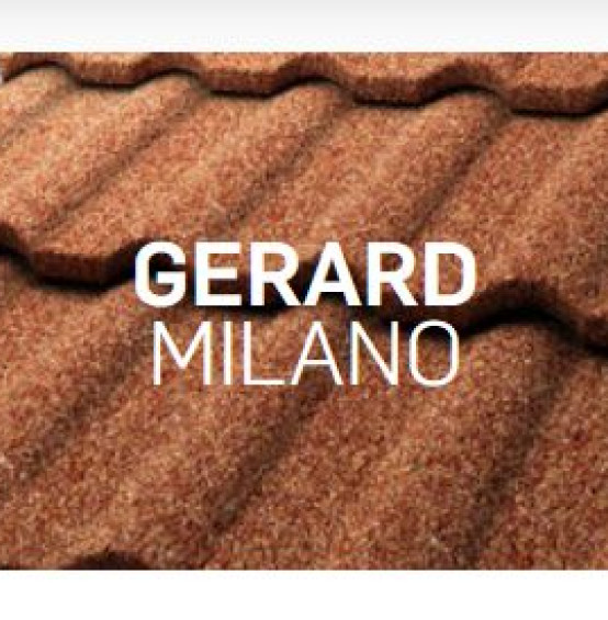 Blachodachówka z posypką wulkaniczną GERARD Milano