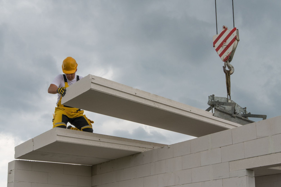 Budowa stropu z płyt Ytong