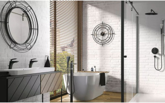 Czarna armatura w łazience: luksusowy design, ale czy praktyczna? Rozwiejmy wątpliwości!