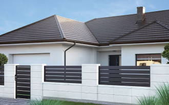 Ogrodzenie murowane - z cegły, betonu czy kamienia?