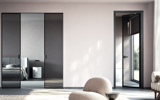 Kolekcja drzwi aluminiowo-szklanych ECLISSE