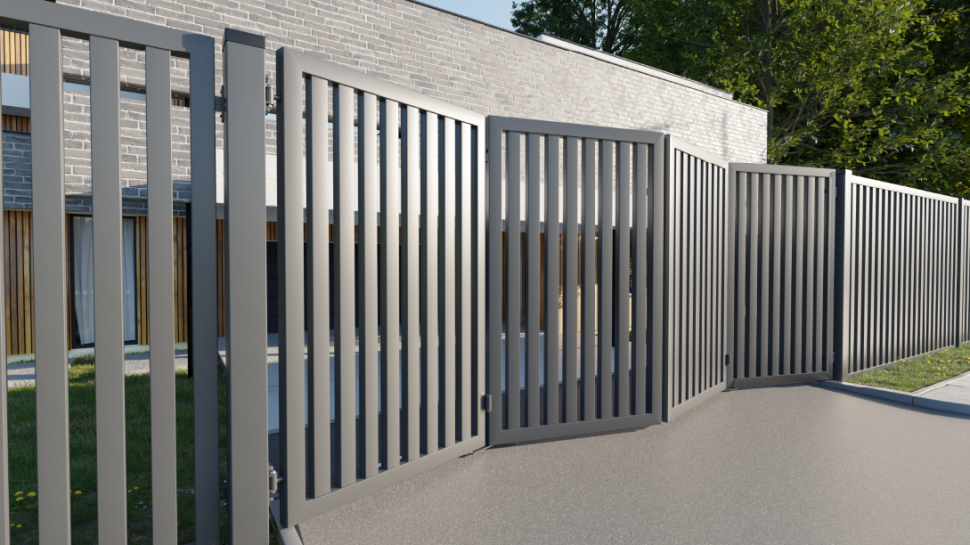 Ogrodzenie P64V dostępne jest we wszystkich wariantach.