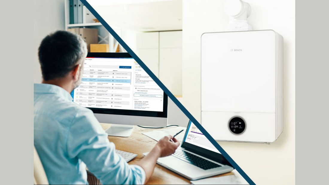 Przegląd aplikacji dla użytkowników i profesjonalistów do zdalnej komunikacji z systemami grzewczymi Bosch Home Comfort