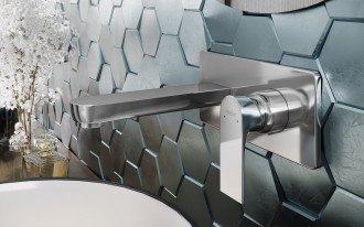 Nowoczesna strefa umywalki