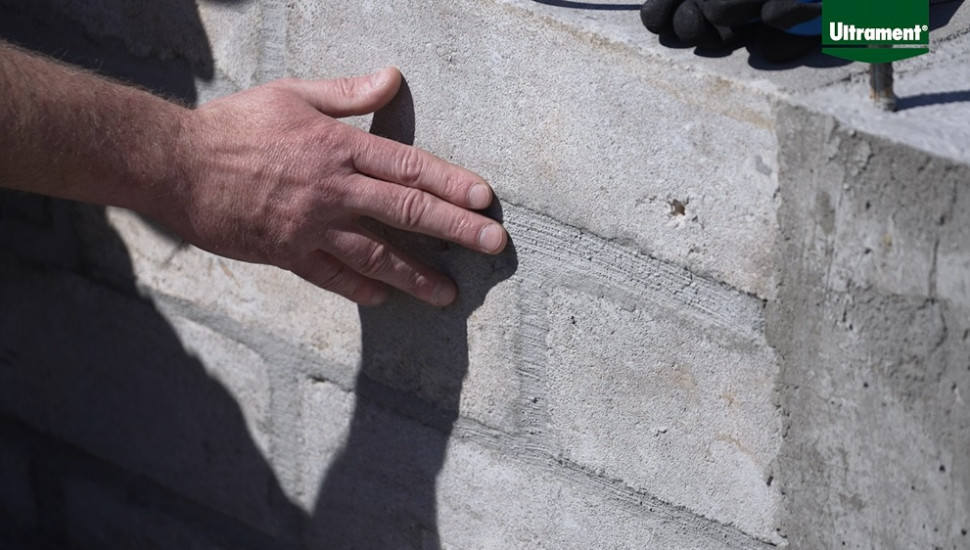 Fundament przygotowany do nałożenia izolacji. fot. Ultrament