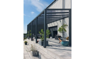 Zadaszenie tarasu Greenline od firmy Verasol