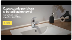 Czyszczenie perlatora w baterii łazienkowej na przykładzie baterii umywalkowej serii Ibiza
