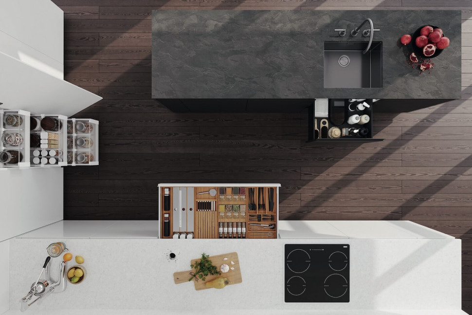 kuchnia w kształcie litery L