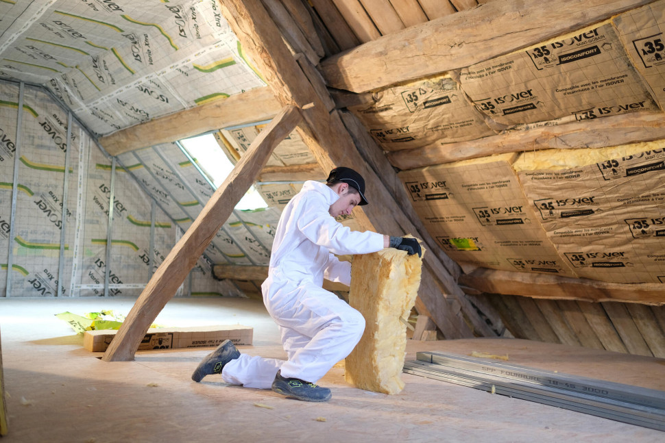 ocieplenie dachu wełną