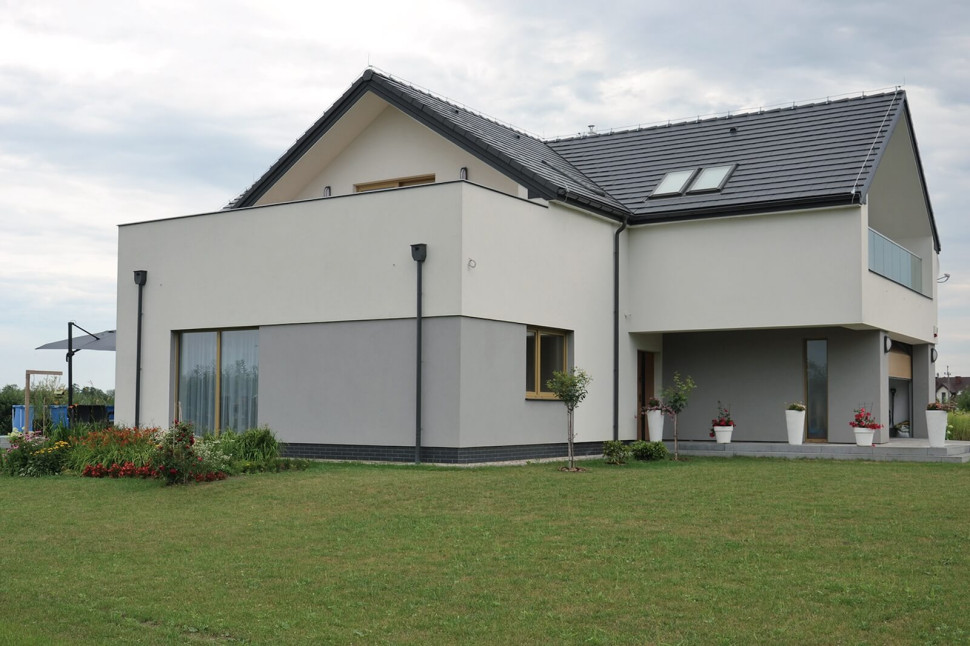 elewacja dom stodoła