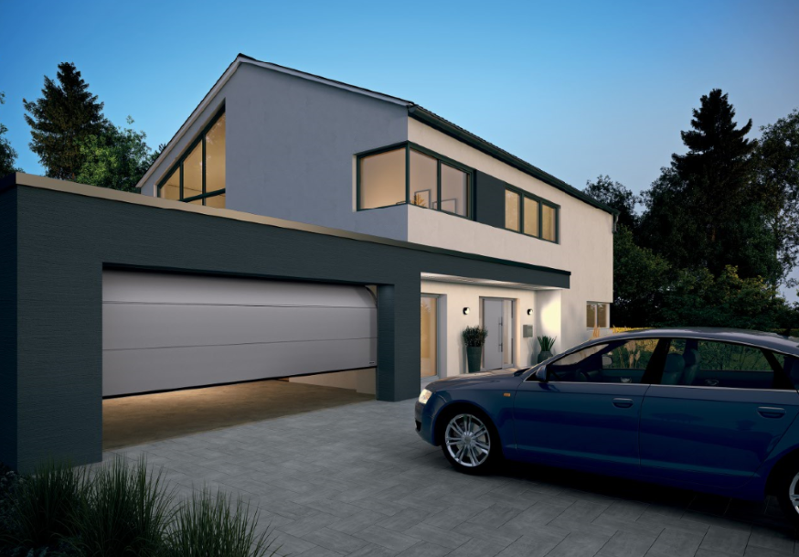 Garażowa brama segmentowa LPU 67 Thermo