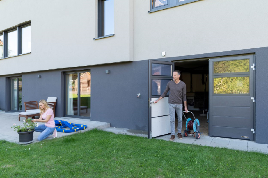 Brama garażowa 2-skrzydłowa DFT 42