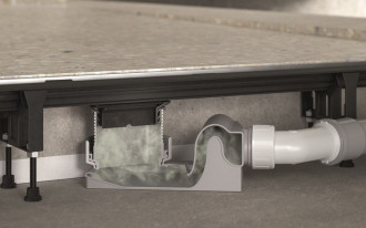 Suche syfony do odpływów liniowych Advantix firmy Viega