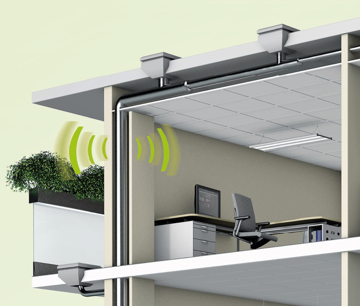 Izolacja ArmaComfort Barrier pozwala ograniczyć poziom hałasu już przy grubości 1mm.
