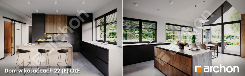 Dom w kosaćcach 22 (E) OZE - wnętrze