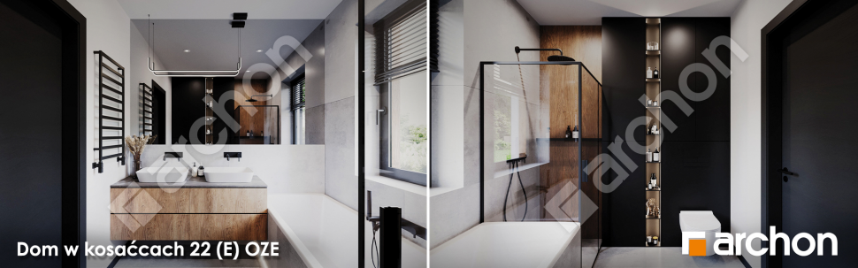 Dom w kosaćcach 22 (E) OZE - wnętrze