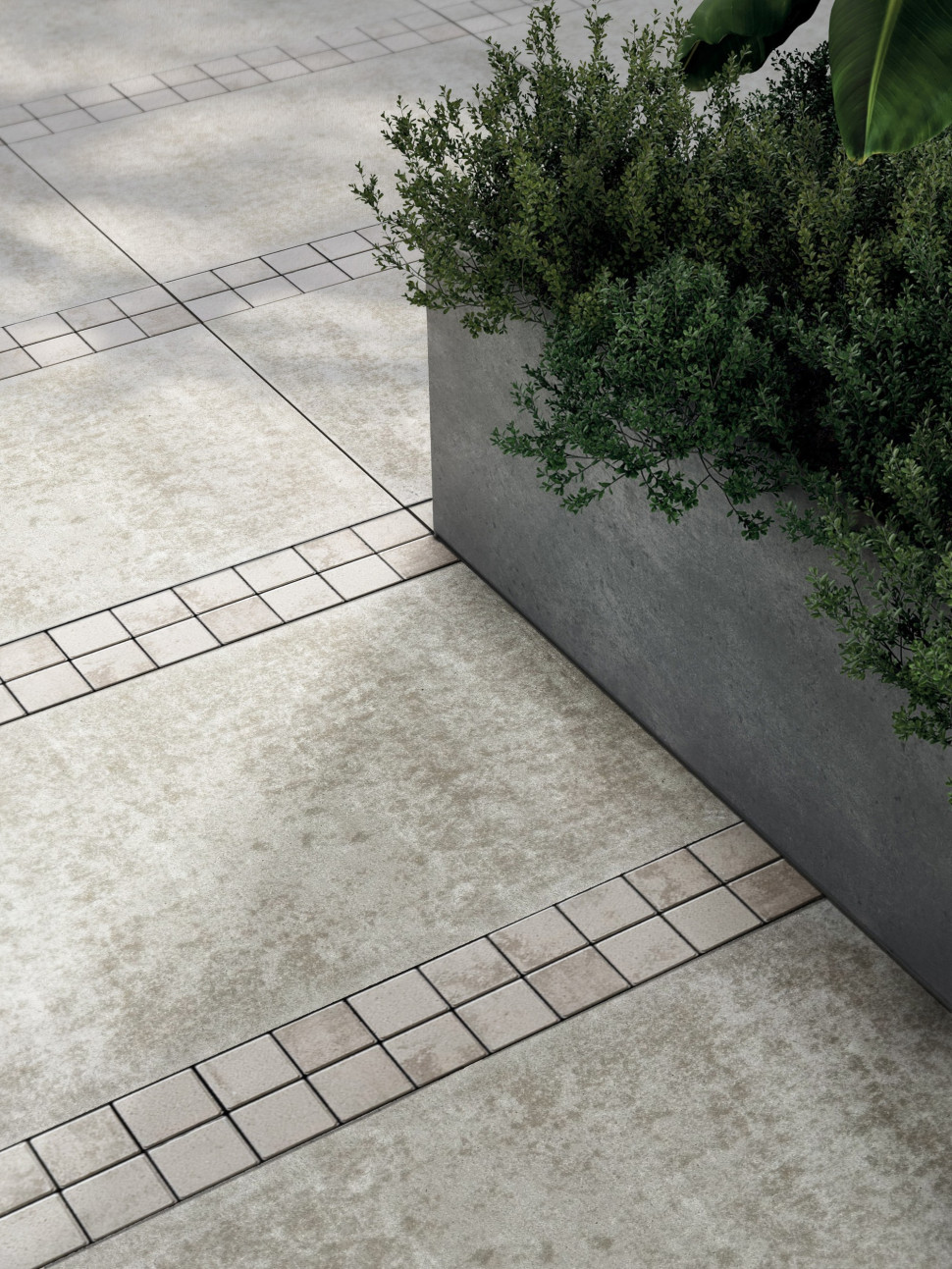 Detale z Kubo przełamują monotonię większych płyt Gigante Molto