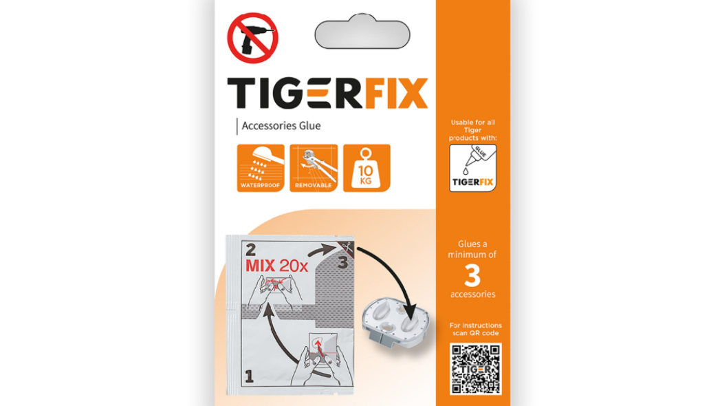 Łatwy montaż akcesoriów łazienkowych z systemem klejącym TigerFix - szybkie i trwałe rozwiązanie