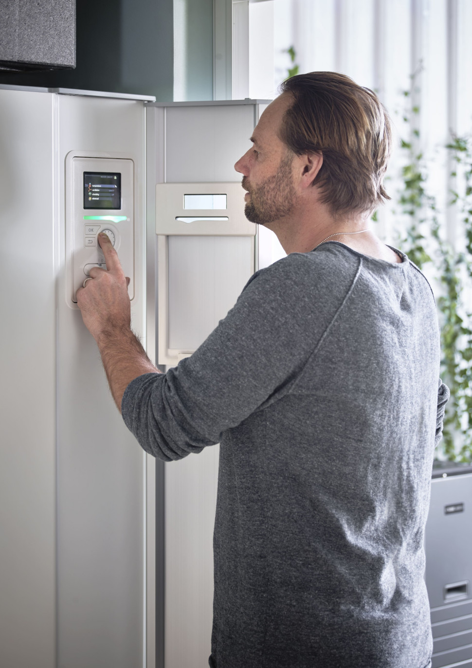 Gruntowa pompa ciepła NIBE serii F.