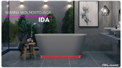 Polimat - wanna wolnostojąca IDA 