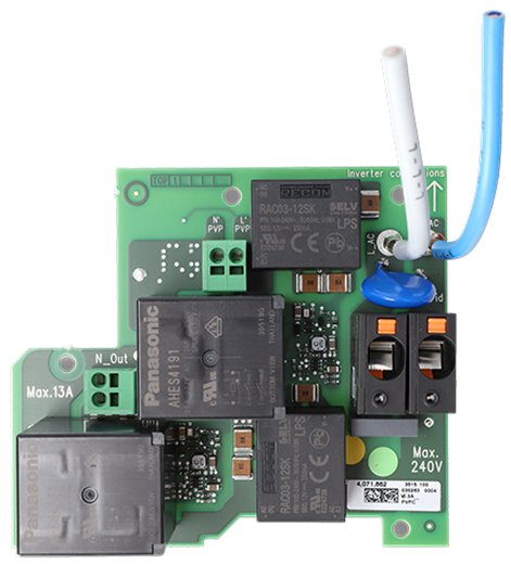 PV Point Comfort umożliwia nieprzerwane zasilanie kluczowych dla użytkownika odbiorników, także w formie równoległej z zasilaniem z sieci.