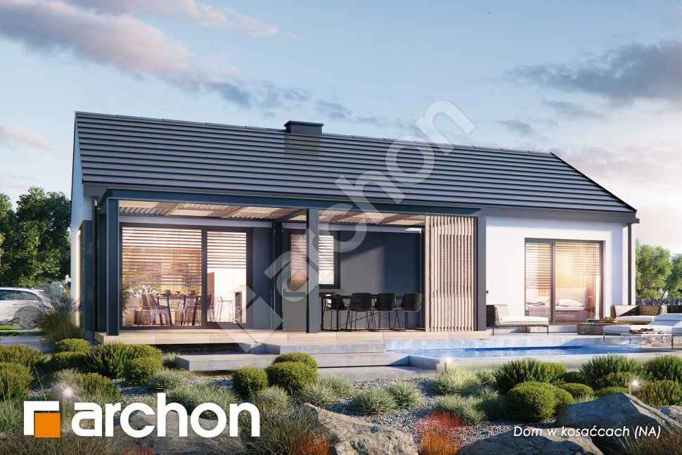 Projekt Dom w kosaćcach (NA)
